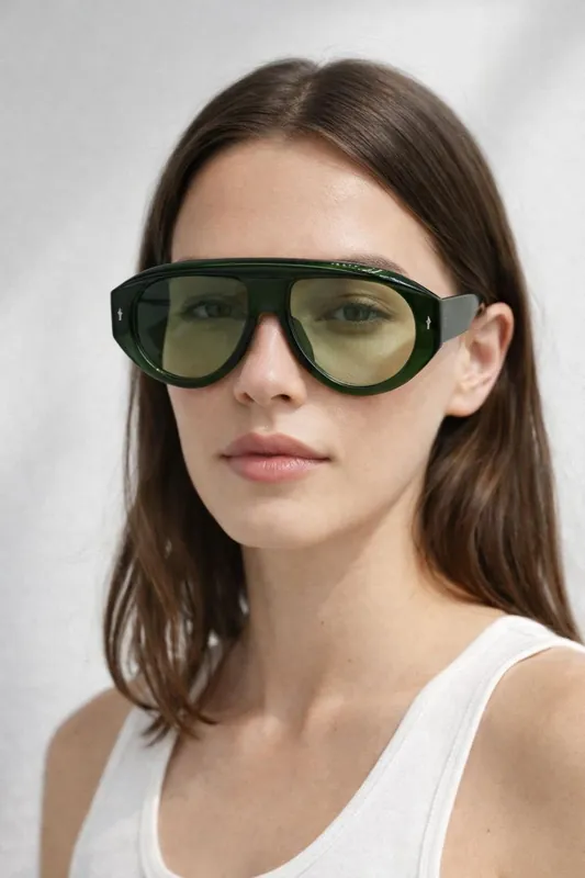Oversized Bold Aviator Sunglasses - SVNX