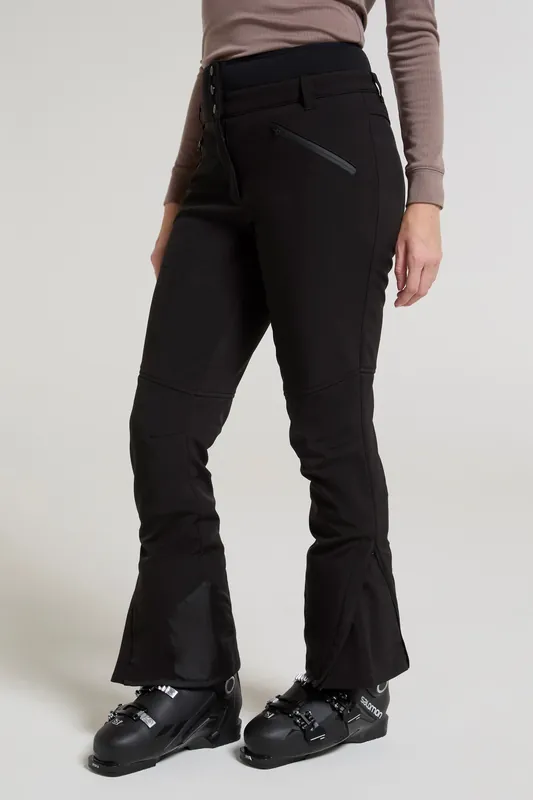 'Avalanche' Slim Fit High-Waisted Snowproof Thermal Lined Ski Pants