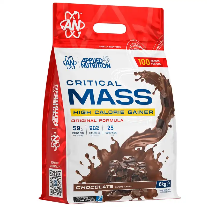 Critical Mass High Calorie Gainer - Chocolate - 25 Servings