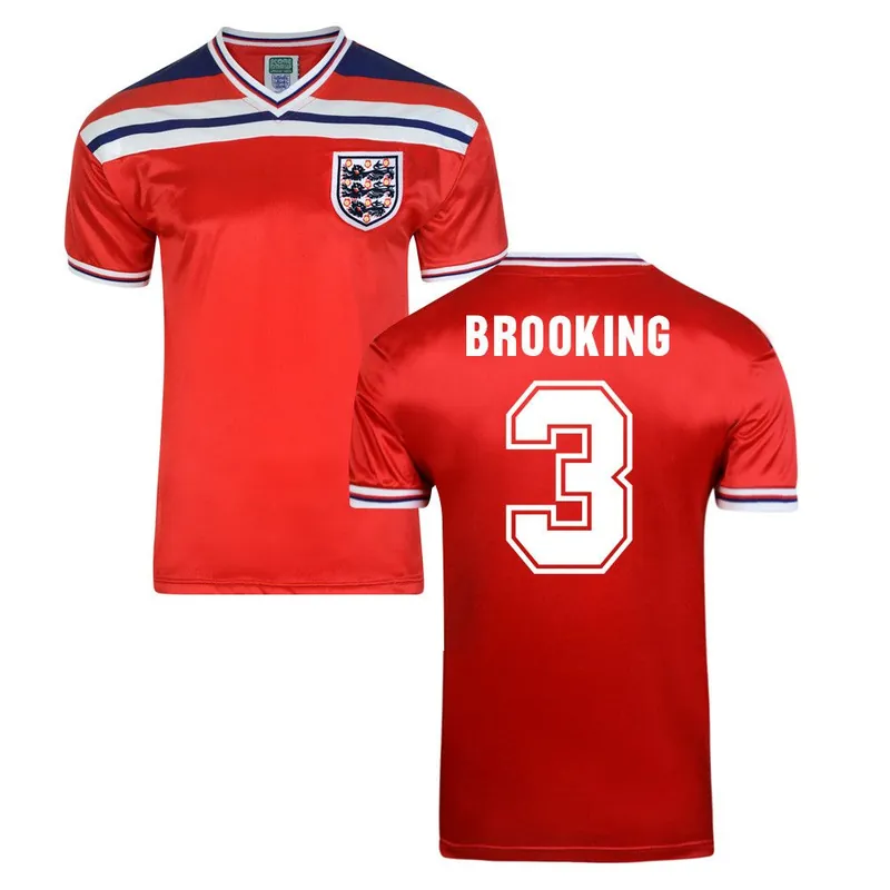 Mens Score Draw World Cup 1982 Away Shirt - Brooking 3
