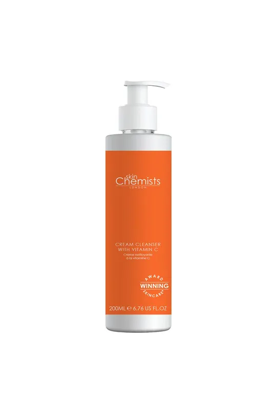 Anti-Ageing Cream Cleanser with Vitamin C 200ml for Even Skin Tone and Radiance
