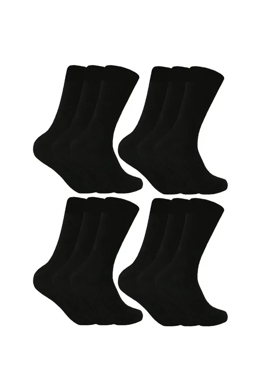 12 Pairs Winter Warm Wool Blend Hiking Socks for Boots - Sock Snob