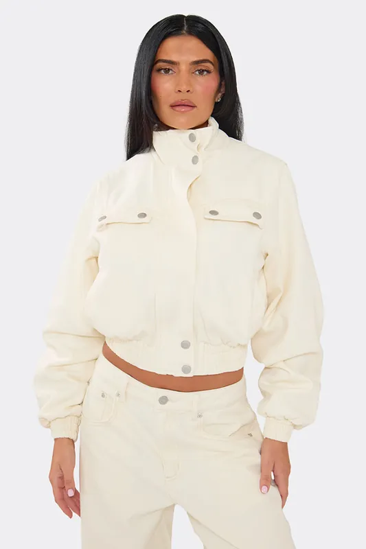 Long Sleeve Denim Jacket - EGO
