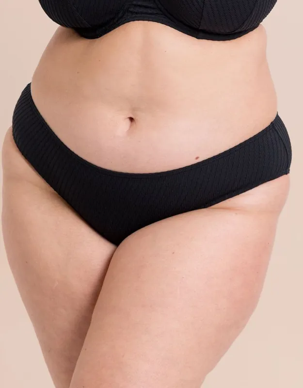 Jet Set Low Rise Bikini Brief Bottoms - Curvy Kate