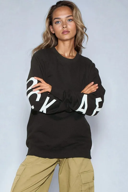 Aftershock London Logo Crewneck Sweatshirt