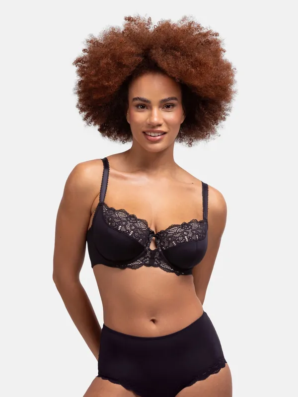 Celine Non Padded Underwire Black - Dorina