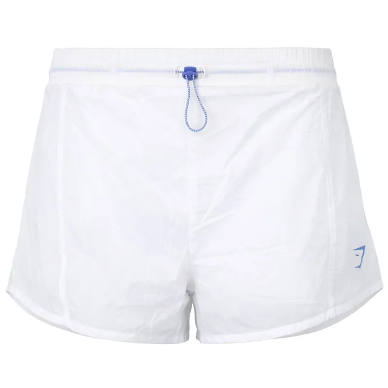 Pulse White/Blue Shorts - Gymshark