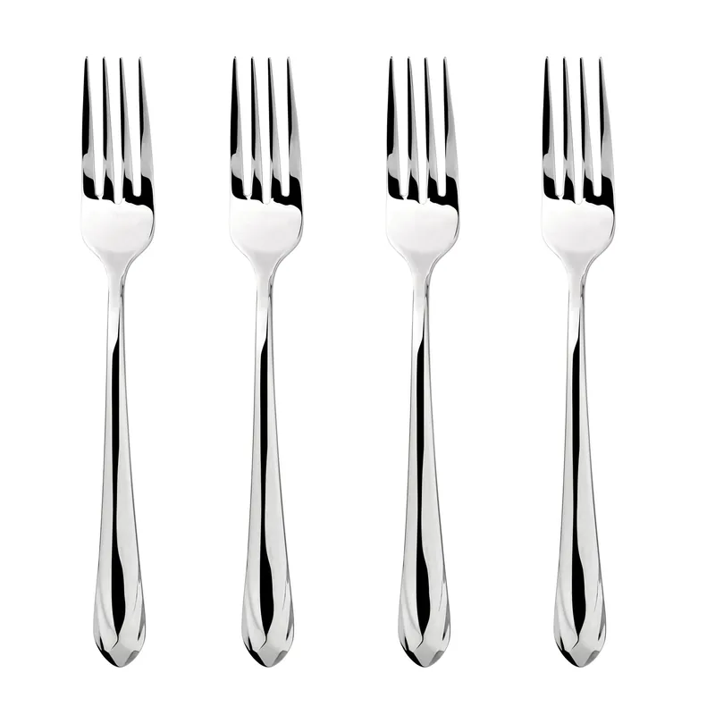 Cutlery 18/8 Stainless Steel Dinner Fork 4pc Set Versailles - Glim & Glam