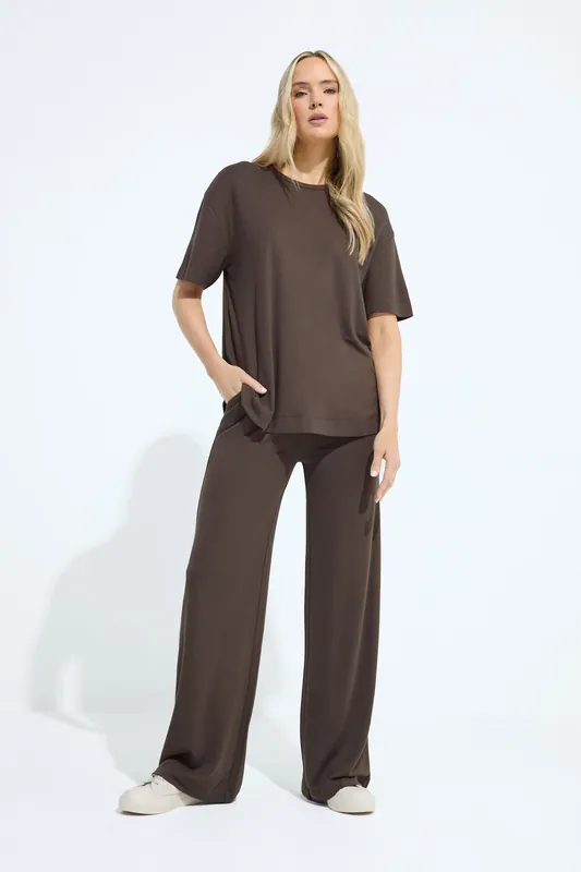 Tall Premium Wide Leg Trousers - Long Tall Sally