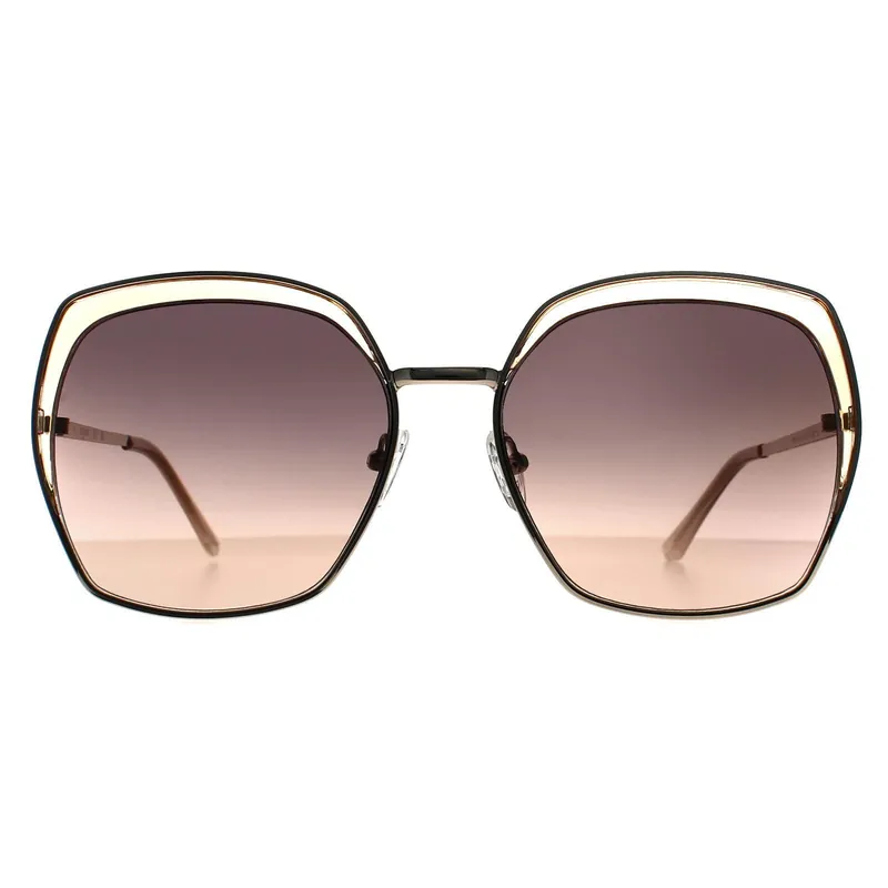 Butterfly Gold Beige Brown Gradient GF0410 - Guess