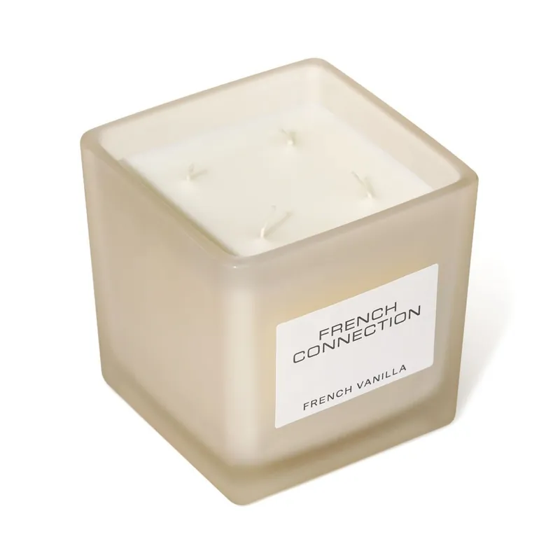 Square Range Candle French Vanilla 800G (4-Wicks)