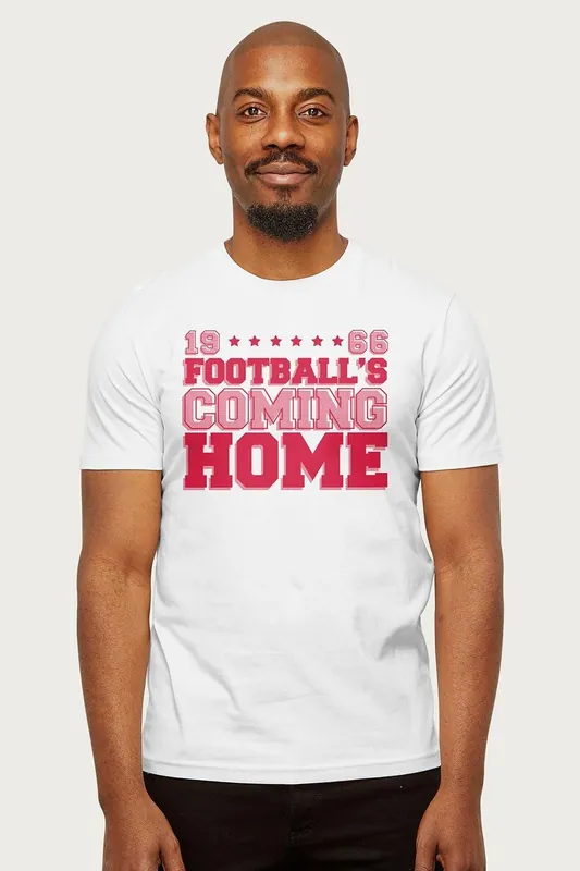 Halftone Dots England Euro T-Shirt