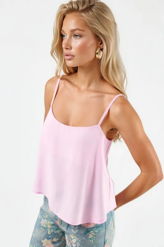 Square Neck Crop Top - Busem