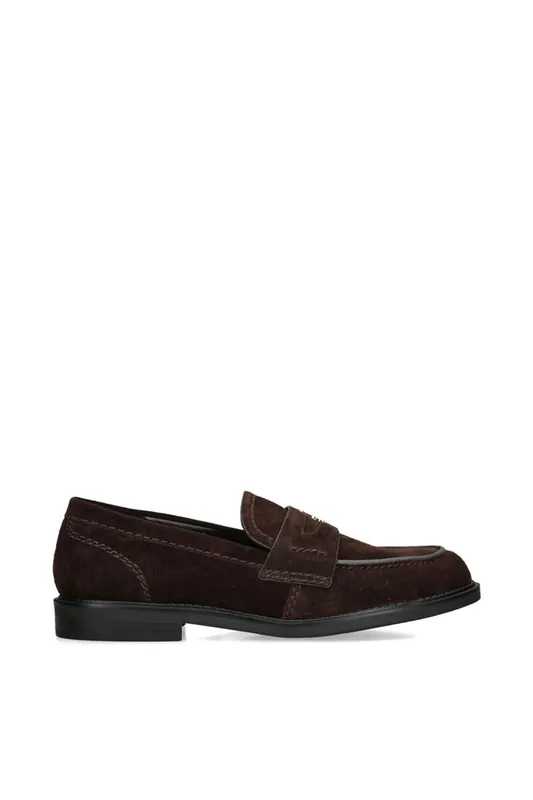 Motor Brown Suede' Suede Flats - STEVE MADDEN