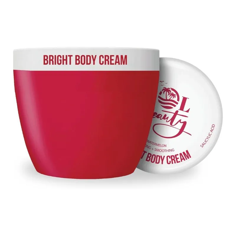 Watermelon Moisturising Body Cream Brightening Smoothing Vegan 220ml - SOL Beauty