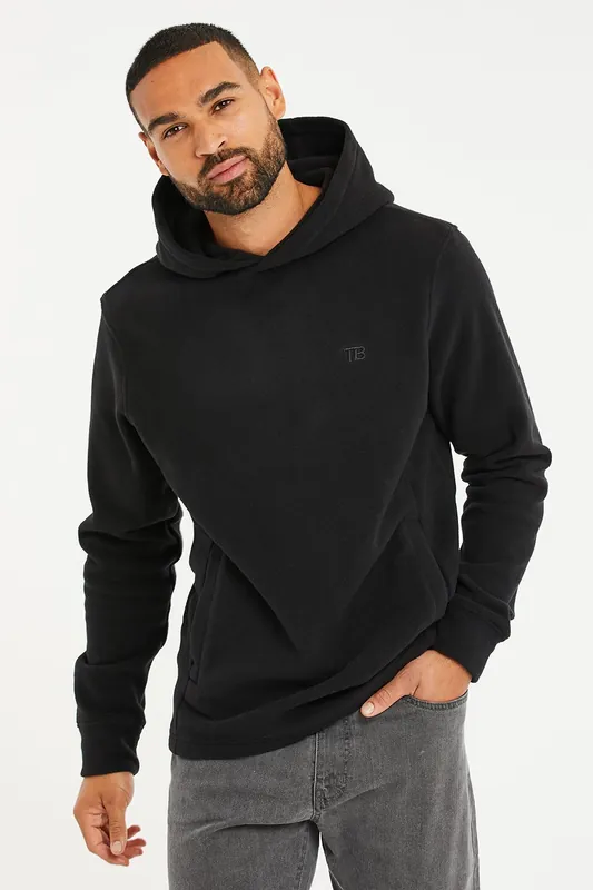 Ryan' Microfleece Overhead Hoodie - Threadbare
