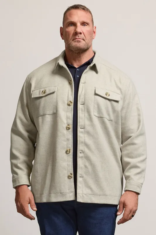 Premium Button Down Overshirt - BadRhino