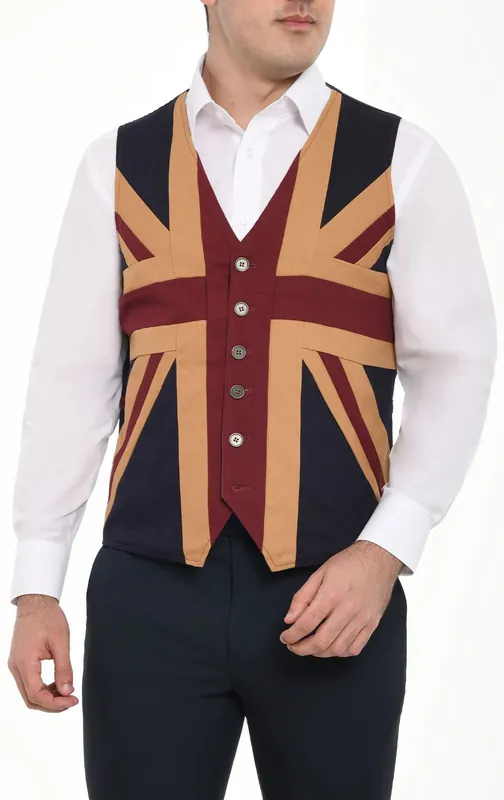 Vintage Union Jack Waistcoat - Dobell