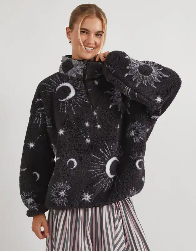 Celestial Longline Fleece - SKINNYDIP