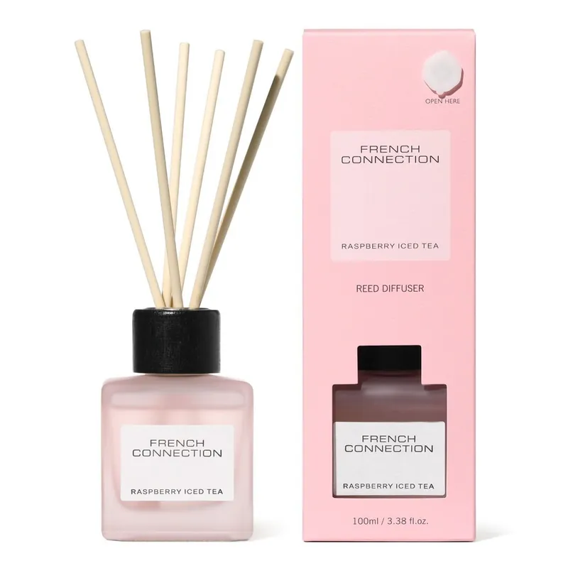Raspberry Iced Tea Square Reed Diffuser 100ml – Fresh Home Fragrance - French Connection
