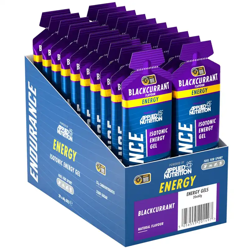 Endurance Energy Gels - Blackcurrant - 20 Servings