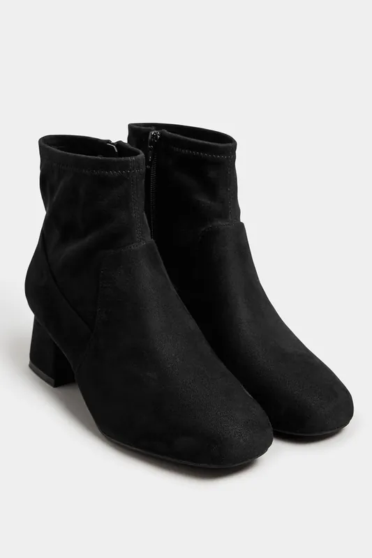 Extra Wide Fit Block Heel Boots - Yours