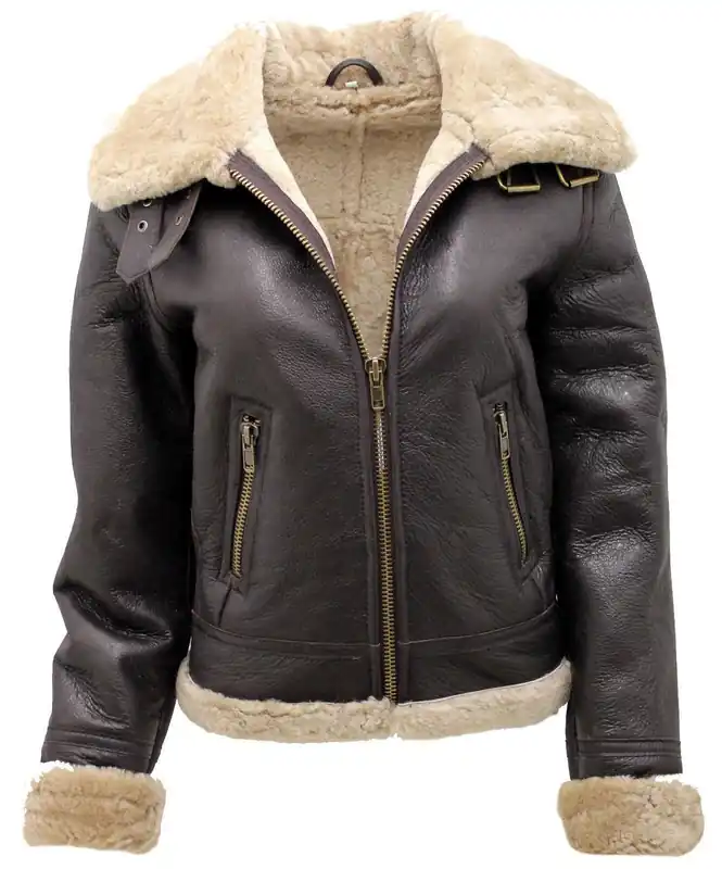 B3 Sheepskin Leather Flying Jacket-Kayseri