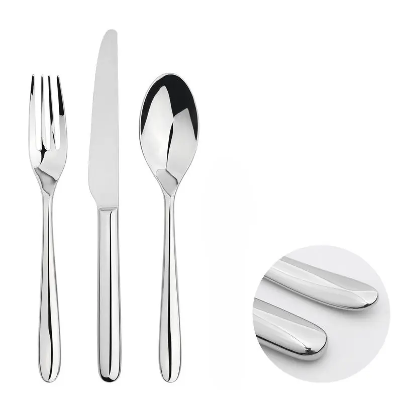 Cutlery Sets Stainless Steel 18/8 Catering Nova 12pc Set - Glim & Glam