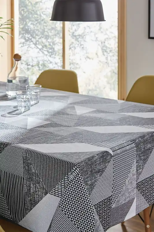 'Larsson Geo' 137cm x 229cm Table Cloth - Catherine Lansfield