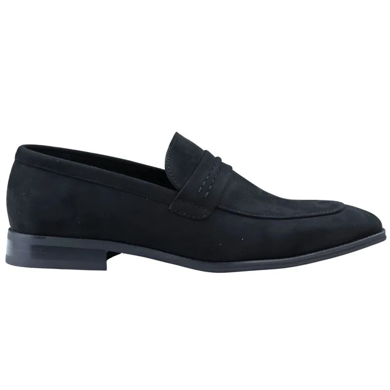 Moccasin Loafers Shoes Leather Lined Slip On Suede Smart Formal Shoe - TruClothing