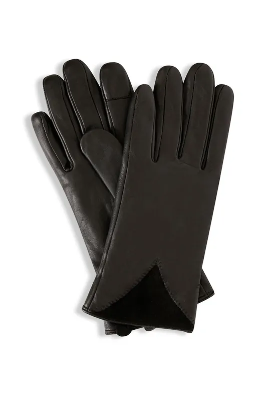 Gift Boxed Real Leather & Suede Contrast Gloves - Barneys Originals