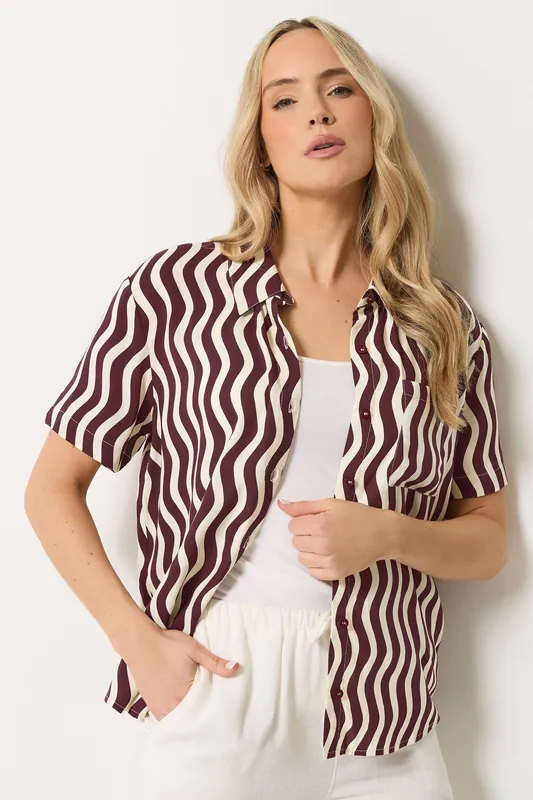Tall Wavy Print Shirt - Long Tall Sally