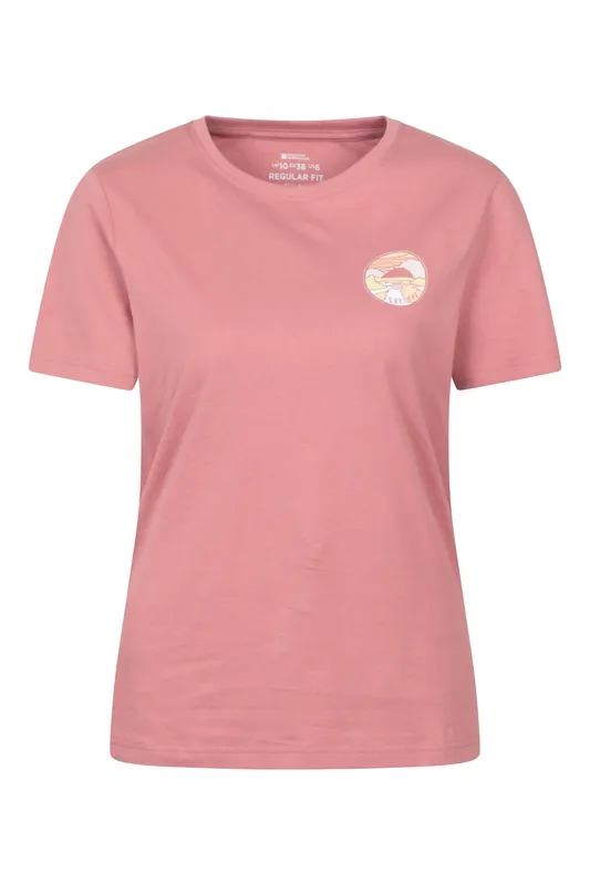 Landscape' Soft Casual Tee Short Sleeve Regular Fit Graphic T-Shirt