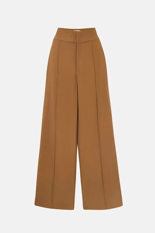 High-Waist Wide-Leg Pants