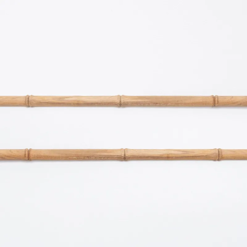 Set Of 2 Large Bamboo Decorative Wall Trims - 90cm