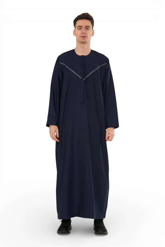 Eid Moroccan Thobe Robe Djellaba Ramadan Eid Jubba- HM10