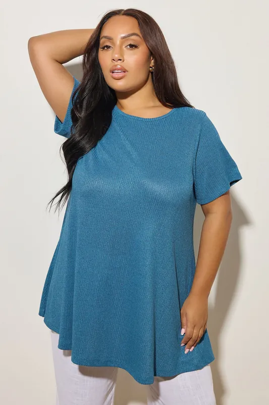 Ribbed Soft Touch T-Shirt