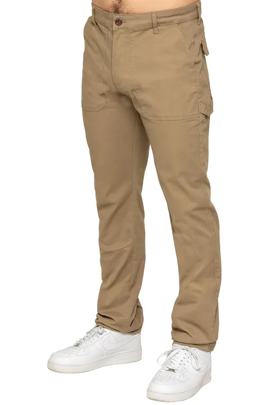 Straight Leg Utility Work Trousers - Enzo