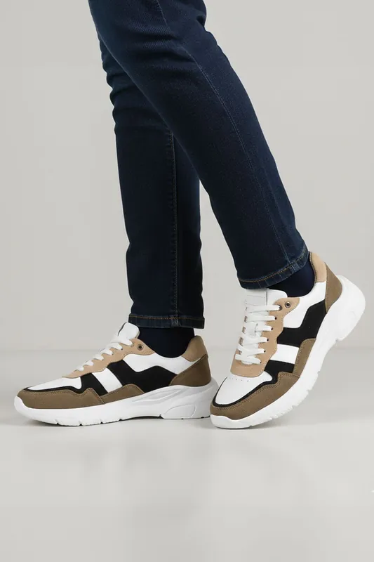 Finchley Premium Suede Leather Mens Trainers - Silver Street London