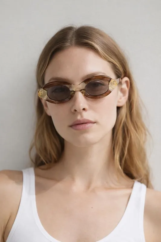Bold Oval Sunglasses - SVNX