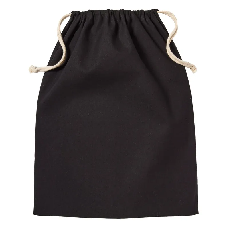 Plain Cotton Drawstring Bag - Nutshell