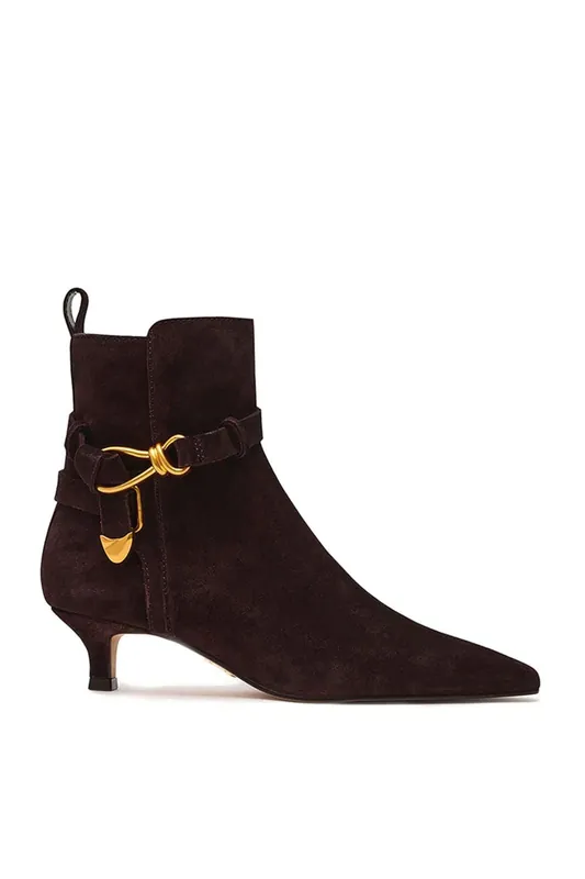 Roller Ankle Boot Brown' Suede Boots - STEVE MADDEN