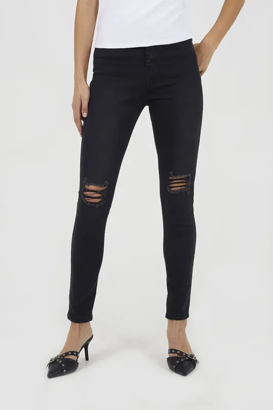Ripped Skinny Jeans - Brave Soul