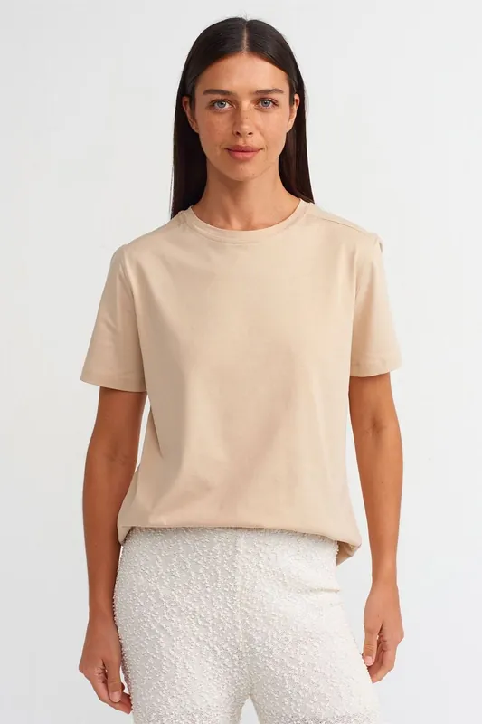 Women's Cotton Crew Neck T-Shirt