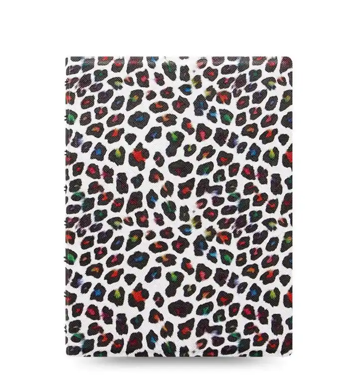 Patterned A5 Leopard Notebook Ruled 115056 - Filofax