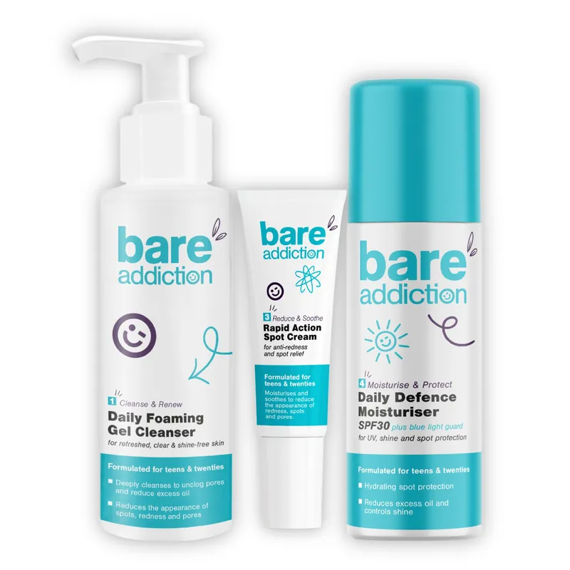 Bare necessity Three Care Set - Bare Addiction Skincare