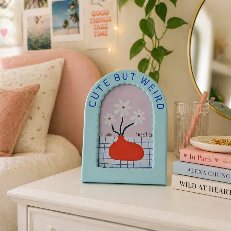 Baby Blue Frame 4" x 6" - Cute But Weird