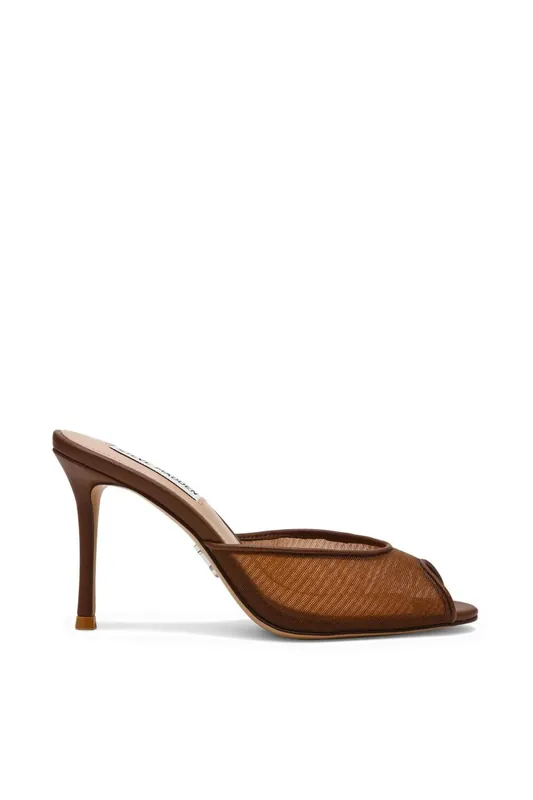Rollout Brown Mesh' Heels - STEVE MADDEN