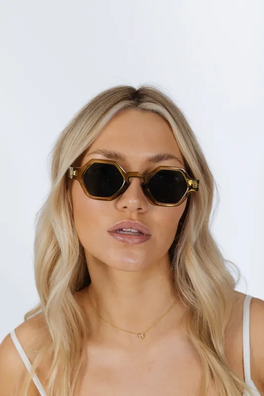 Round Hexagon Sunglasses - SVNX