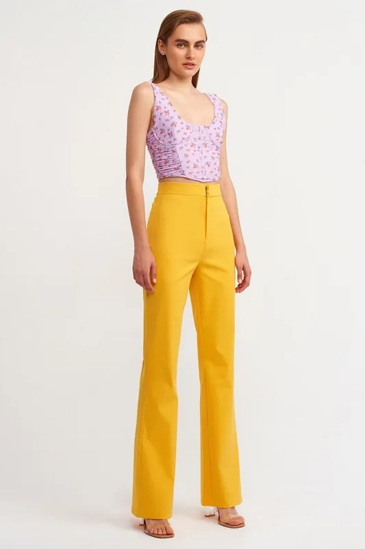 Women's High-waist Flare Trousers